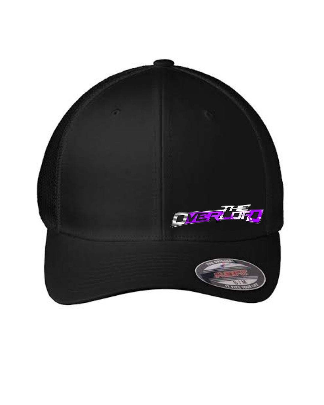 'The Overlord' Flexfit Black Cap